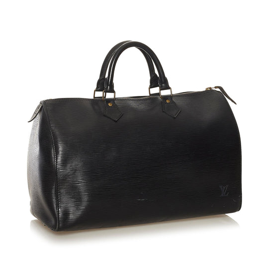 Louis Vuitton Epi Speedy 35 (SHG-34570)