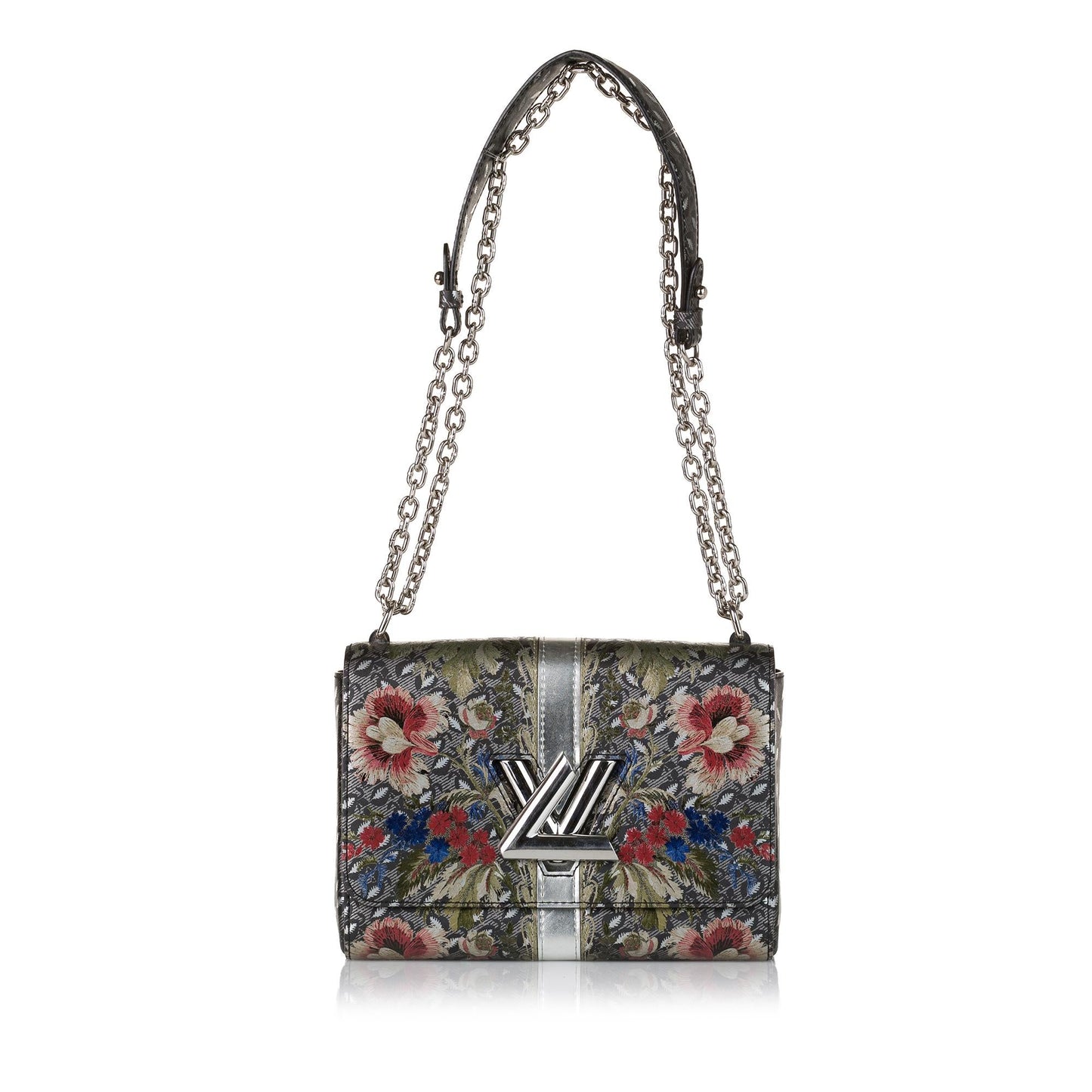 Louis Vuitton Floral Epi Twist MM (SHG-37662)