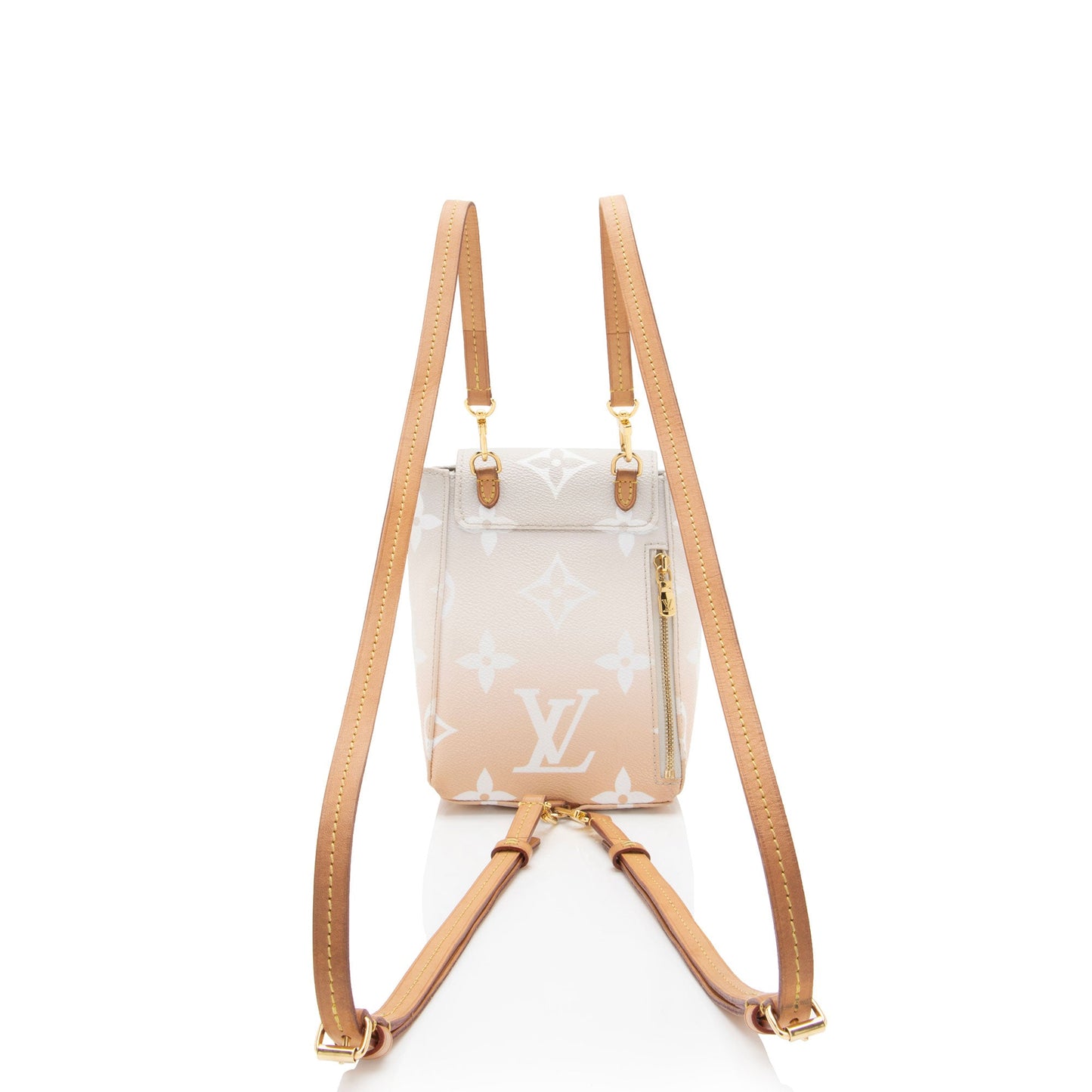 Louis Vuitton Giant Monogram Canvas By The Pool Tiny Backpack (SHF-9L7tzN)