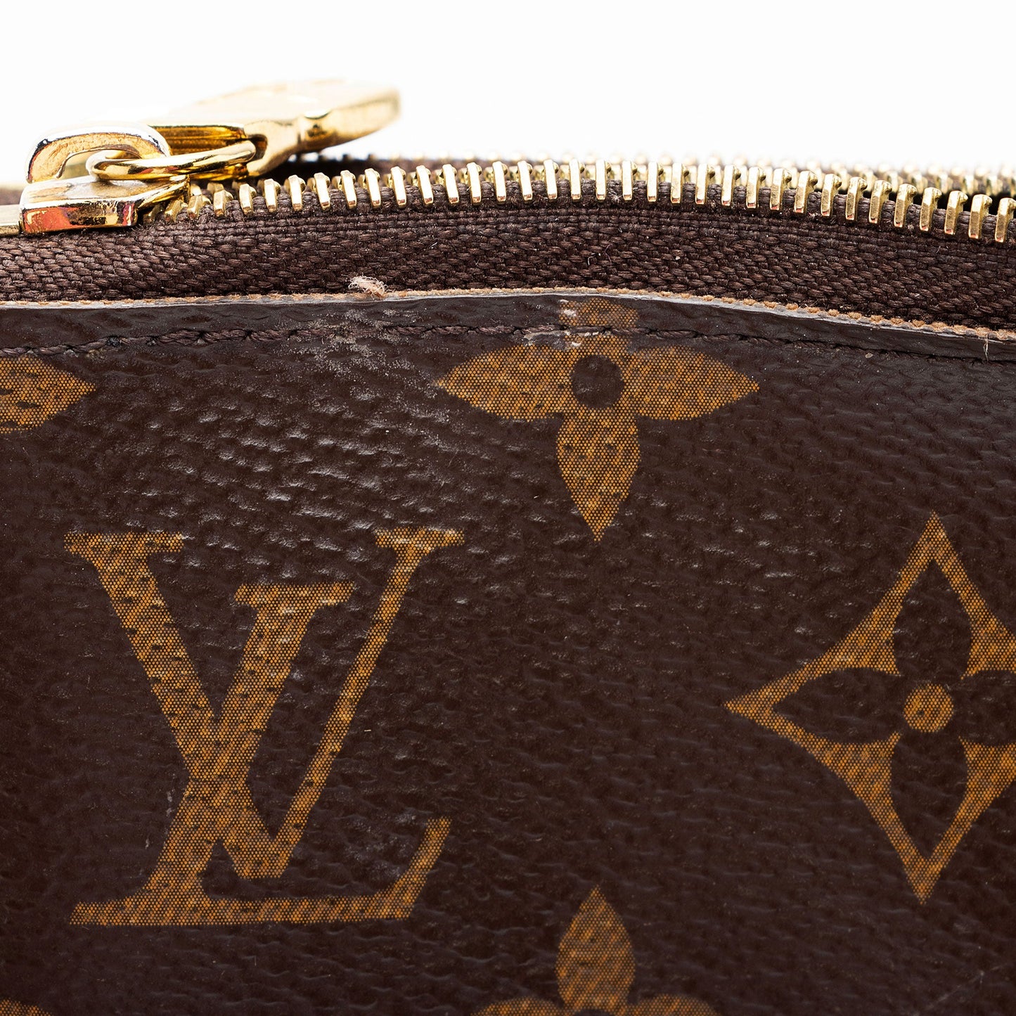 Louis Vuitton Giant Monogram Canvas Double Zip Pochette (SHF-gxhVVJ)