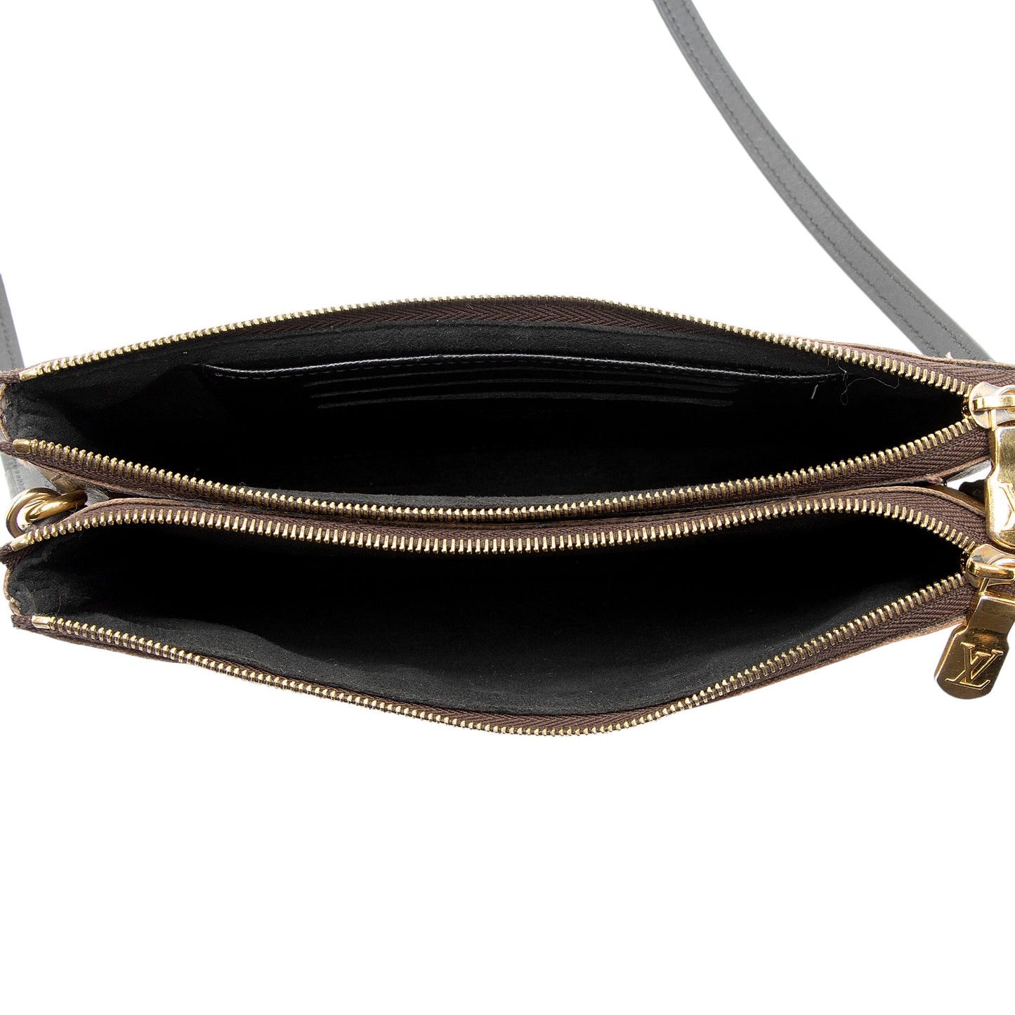Louis Vuitton Giant Monogram Canvas Double Zip Pochette (SHF-qlqavz)