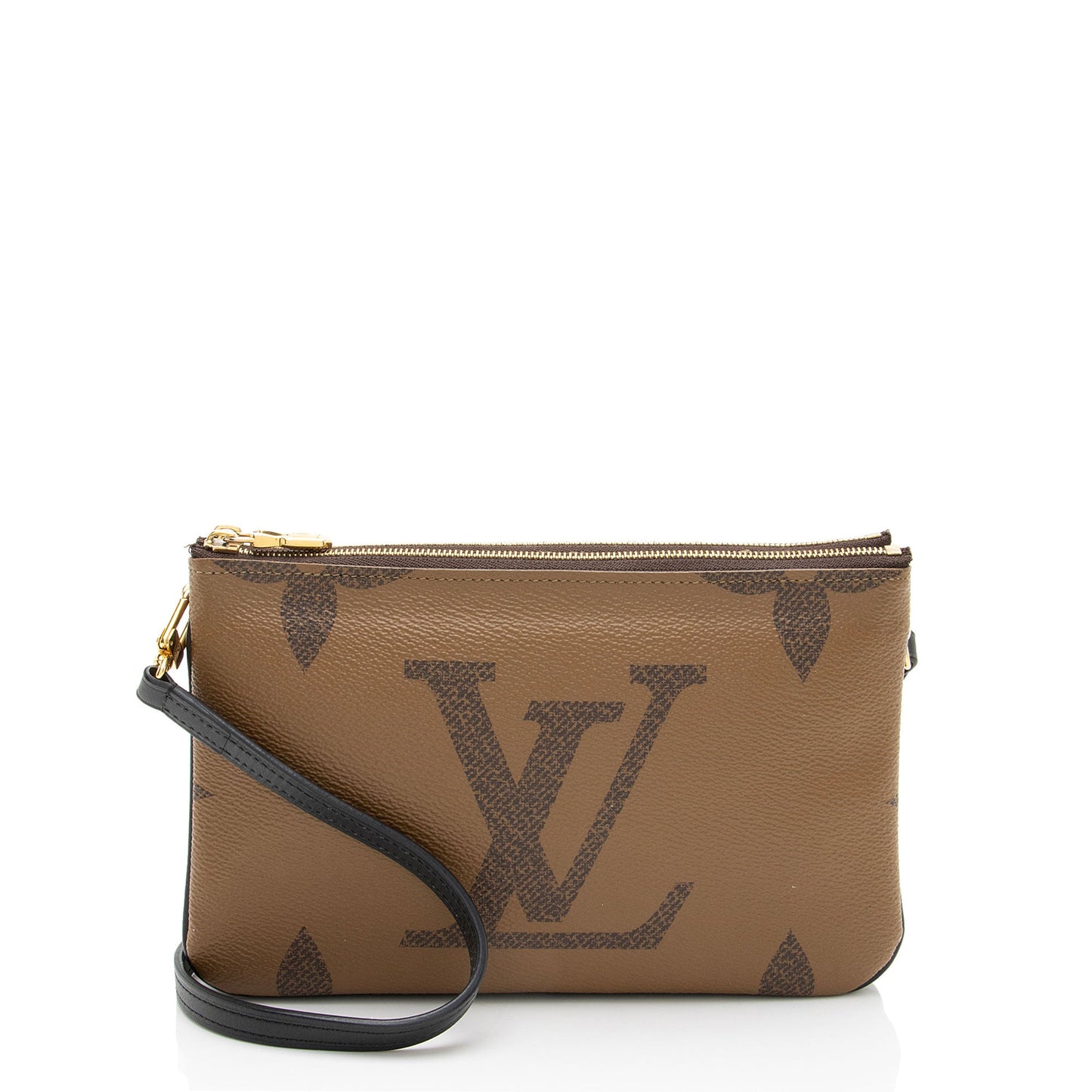 Louis Vuitton Giant Monogram Canvas Double Zip Pochette
