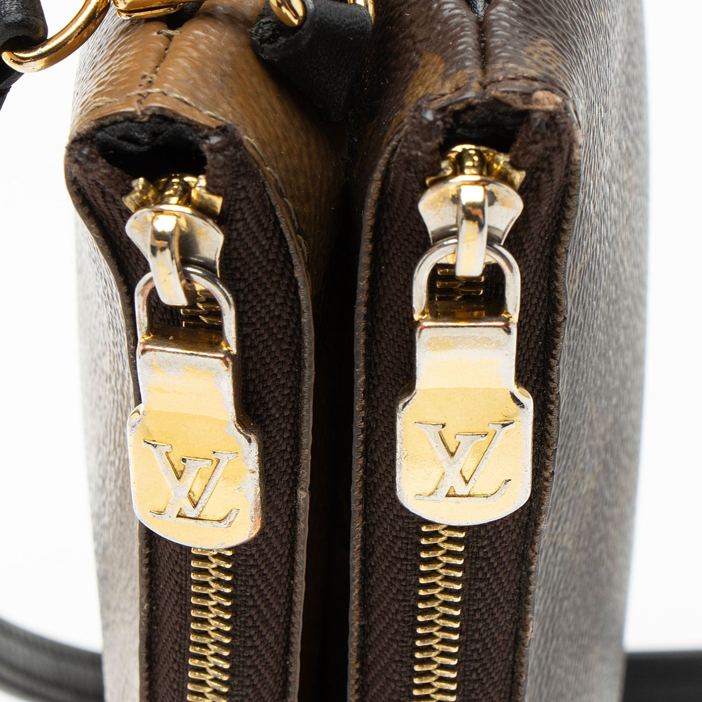 Louis Vuitton Giant Monogram Canvas Double Zip Pochette