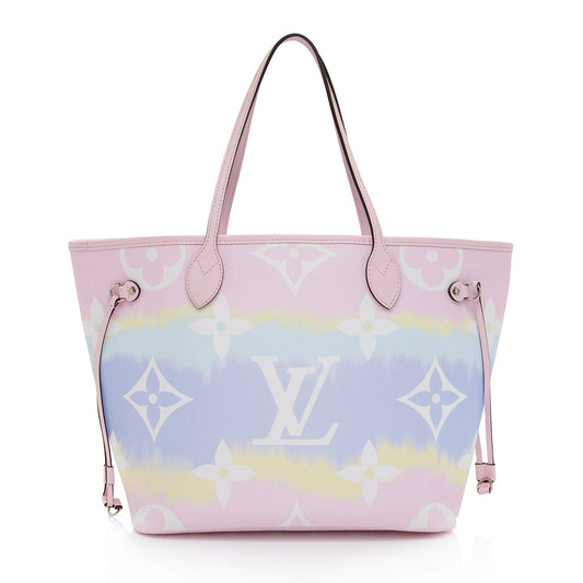 Louis Vuitton Giant Monogram Canvas Escale Neverfull MM Tote (SHF-iW77Ow)