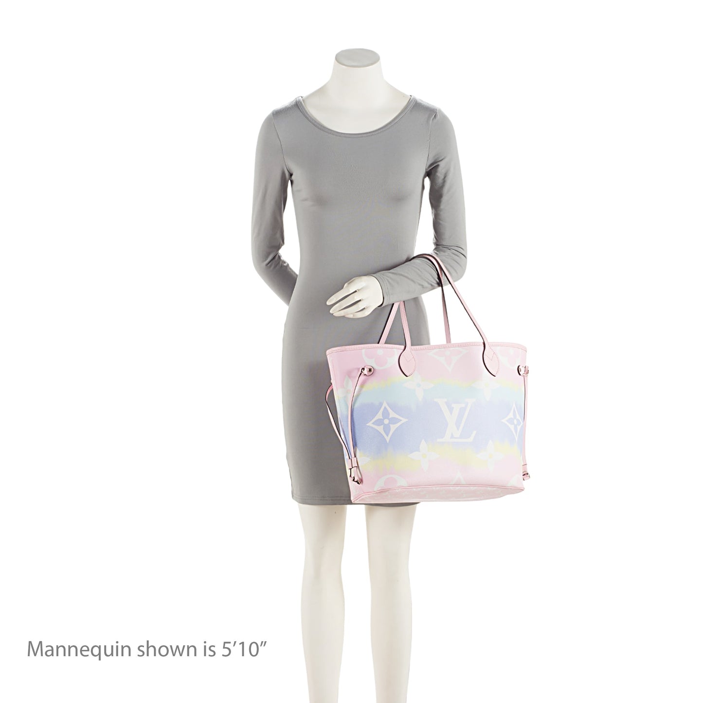 Louis Vuitton Giant Monogram Canvas Escale Neverfull MM Tote (SHF-iW77Ow)