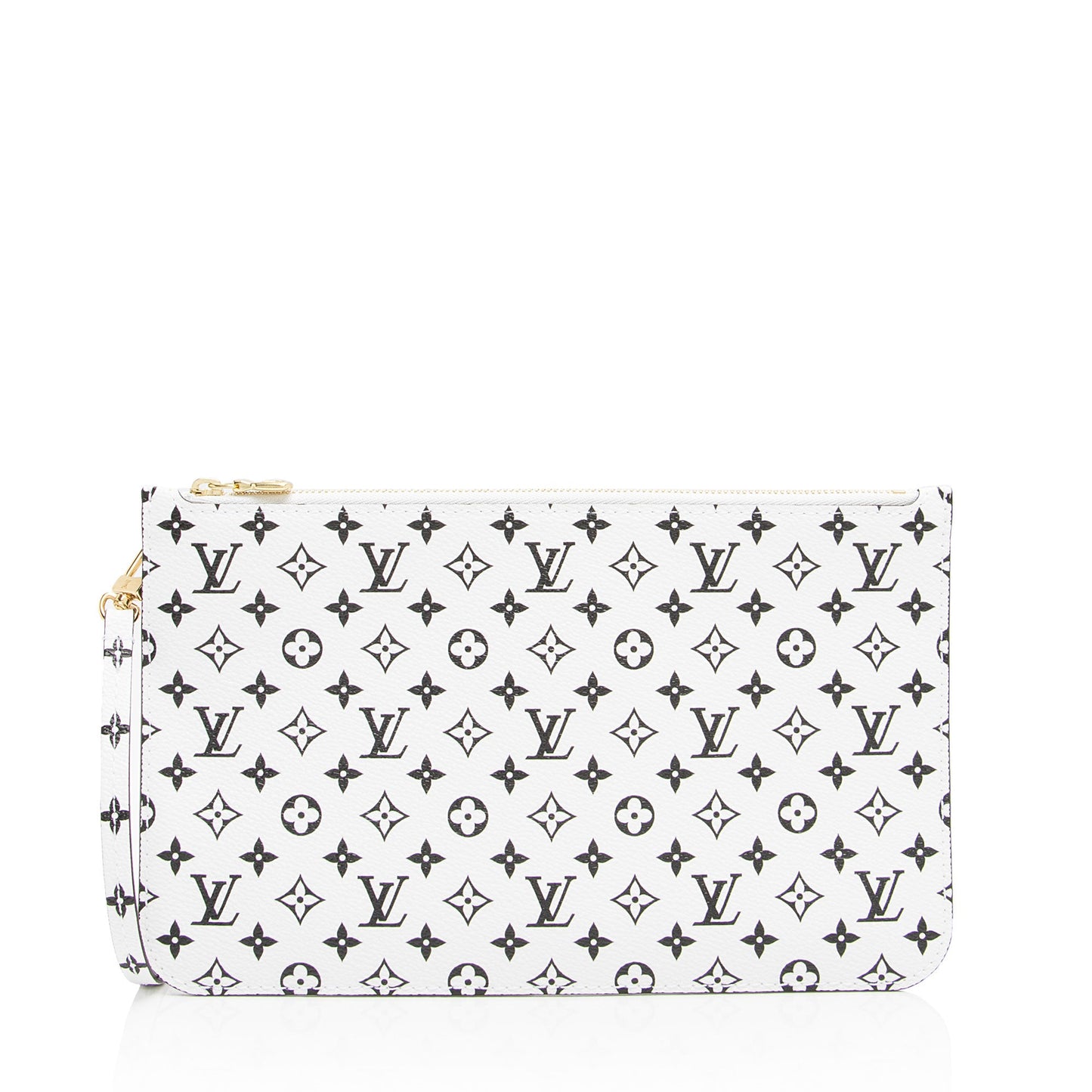 Louis Vuitton Giant Monogram Canvas Neverfull MM Pochette (SHF-bEeket)