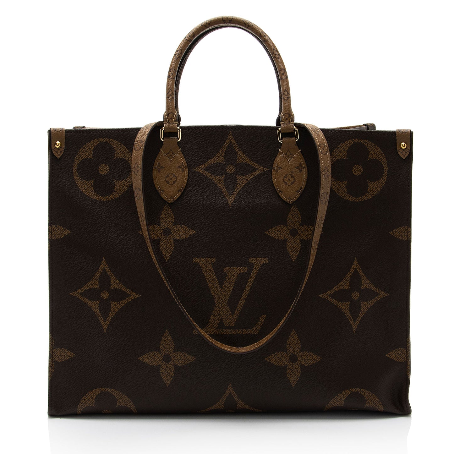Louis Vuitton Giant Monogram Canvas Onthego GM Tote (SHF-6siASN)