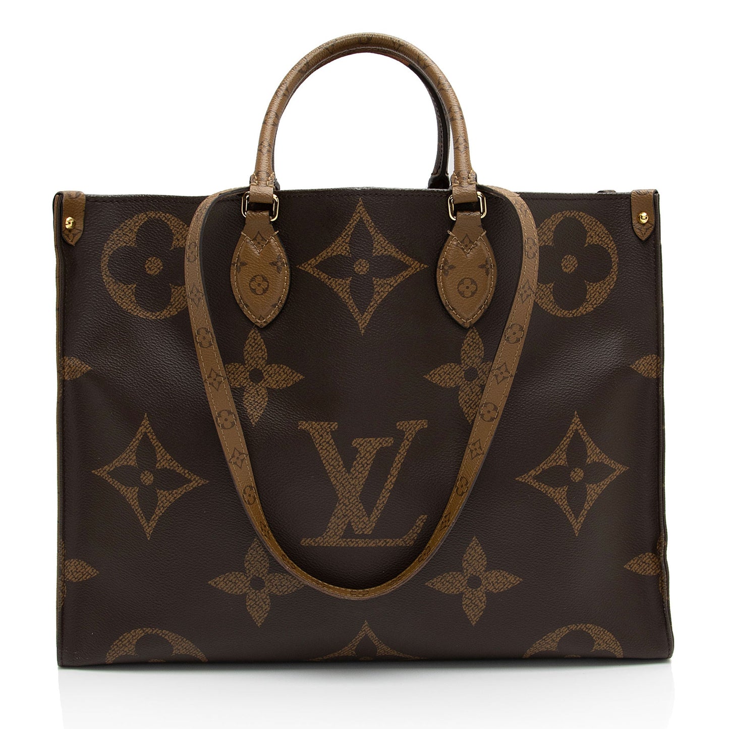 Louis Vuitton Giant Monogram Canvas Onthego GM Tote (SHF-8lUZpc)