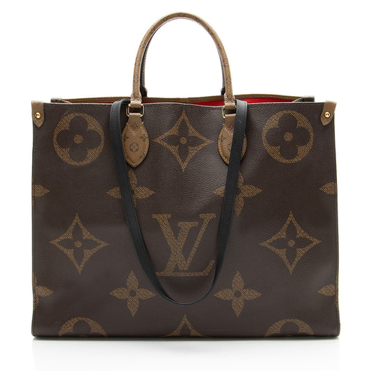Louis Vuitton Giant Monogram Canvas Onthego GM Tote