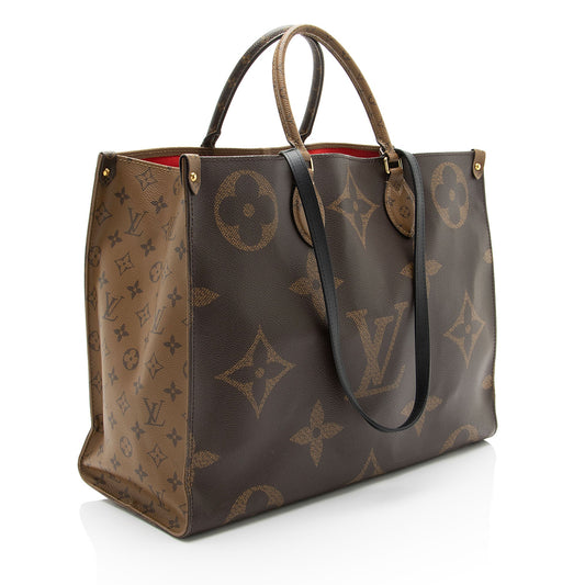 Louis Vuitton Giant Monogram Canvas Onthego GM Tote