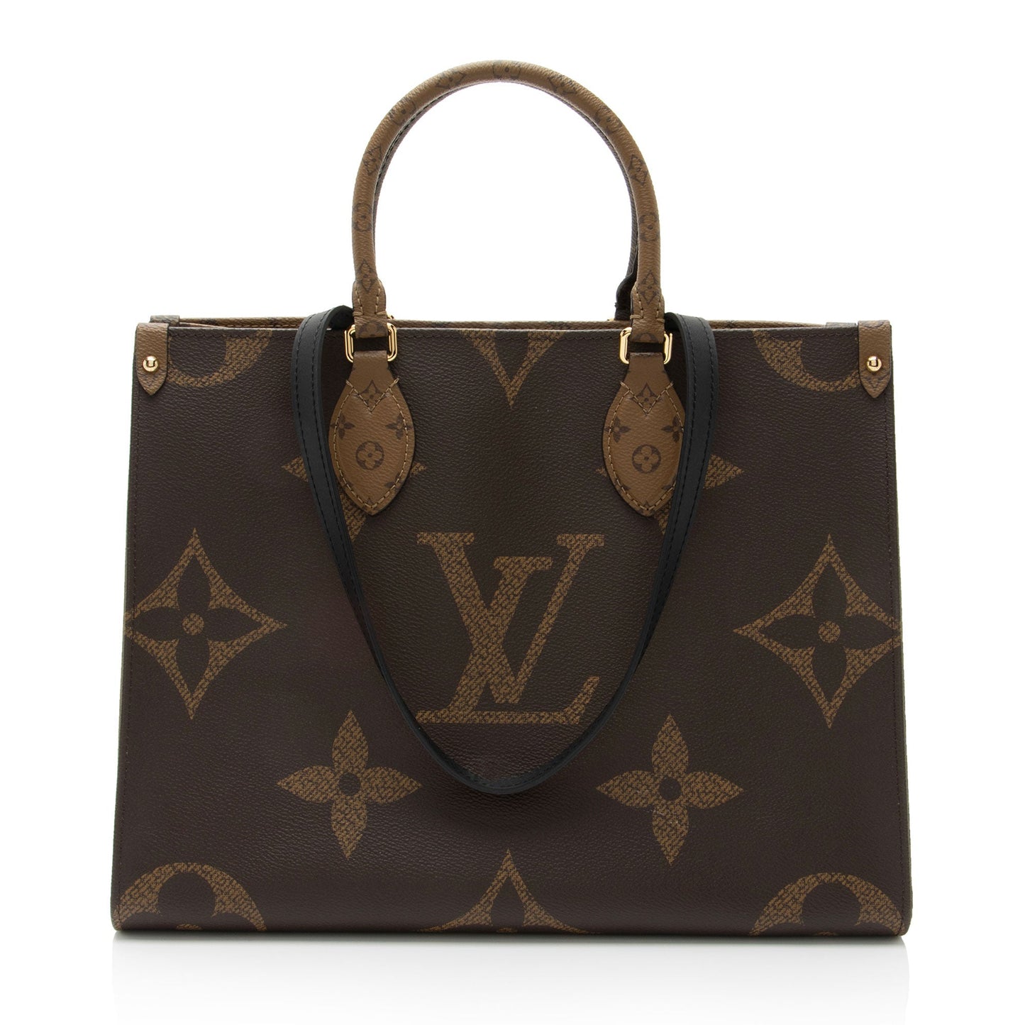 Louis Vuitton Giant Monogram Canvas Onthego MM Tote (SHF-KrVC5o)