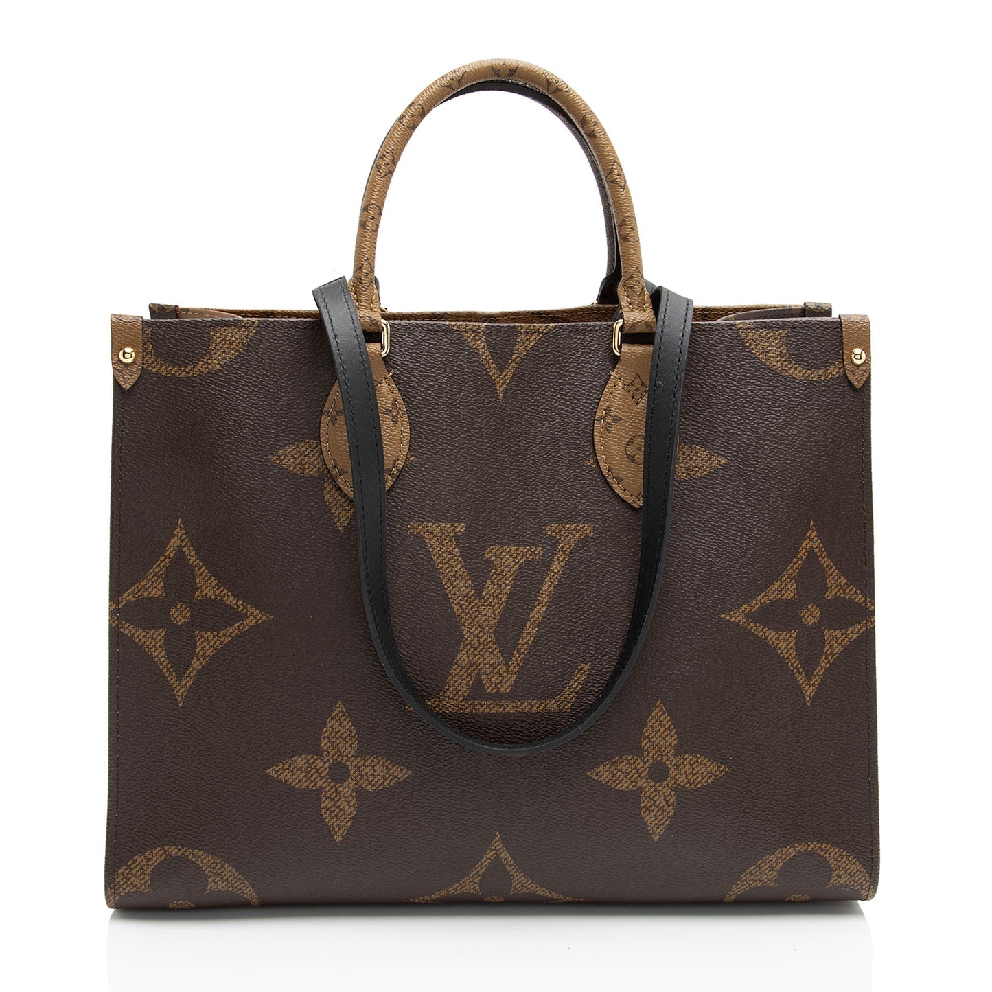 Louis Vuitton Giant Monogram Canvas Onthego MM Tote (SHF-CIYP1M)