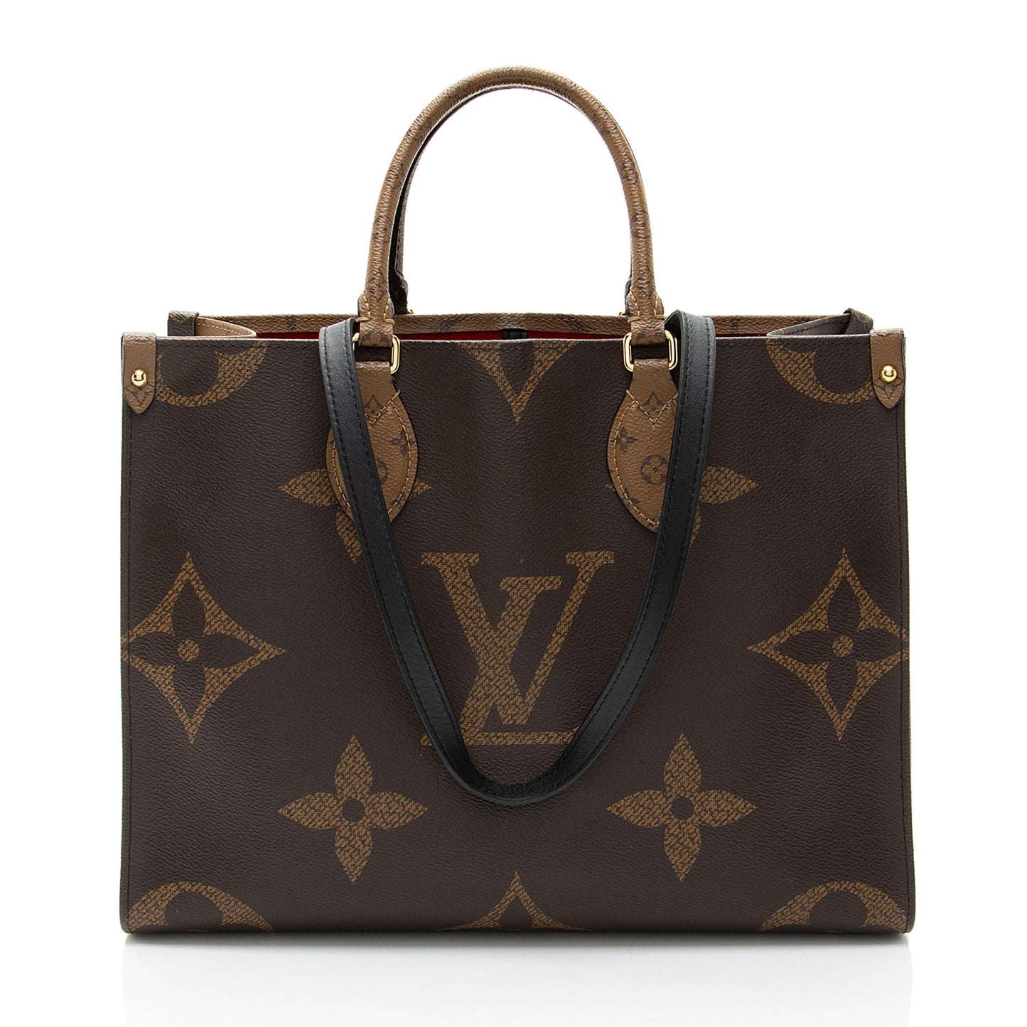 Louis Vuitton Giant Monogram Canvas Onthego MM Tote (SHF-B5VuuY)
