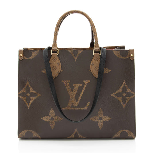 Louis Vuitton Giant Monogram Canvas Onthego MM Tote