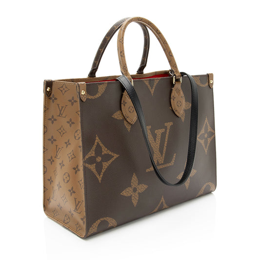 Louis Vuitton Giant Monogram Canvas Onthego MM Tote