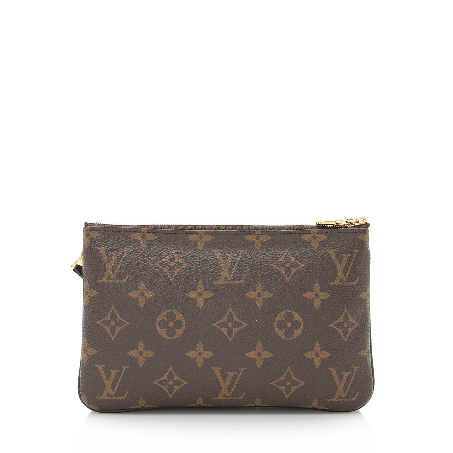 Louis Vuitton Giant Monogram Double Zip Pochette (SHF-22310)