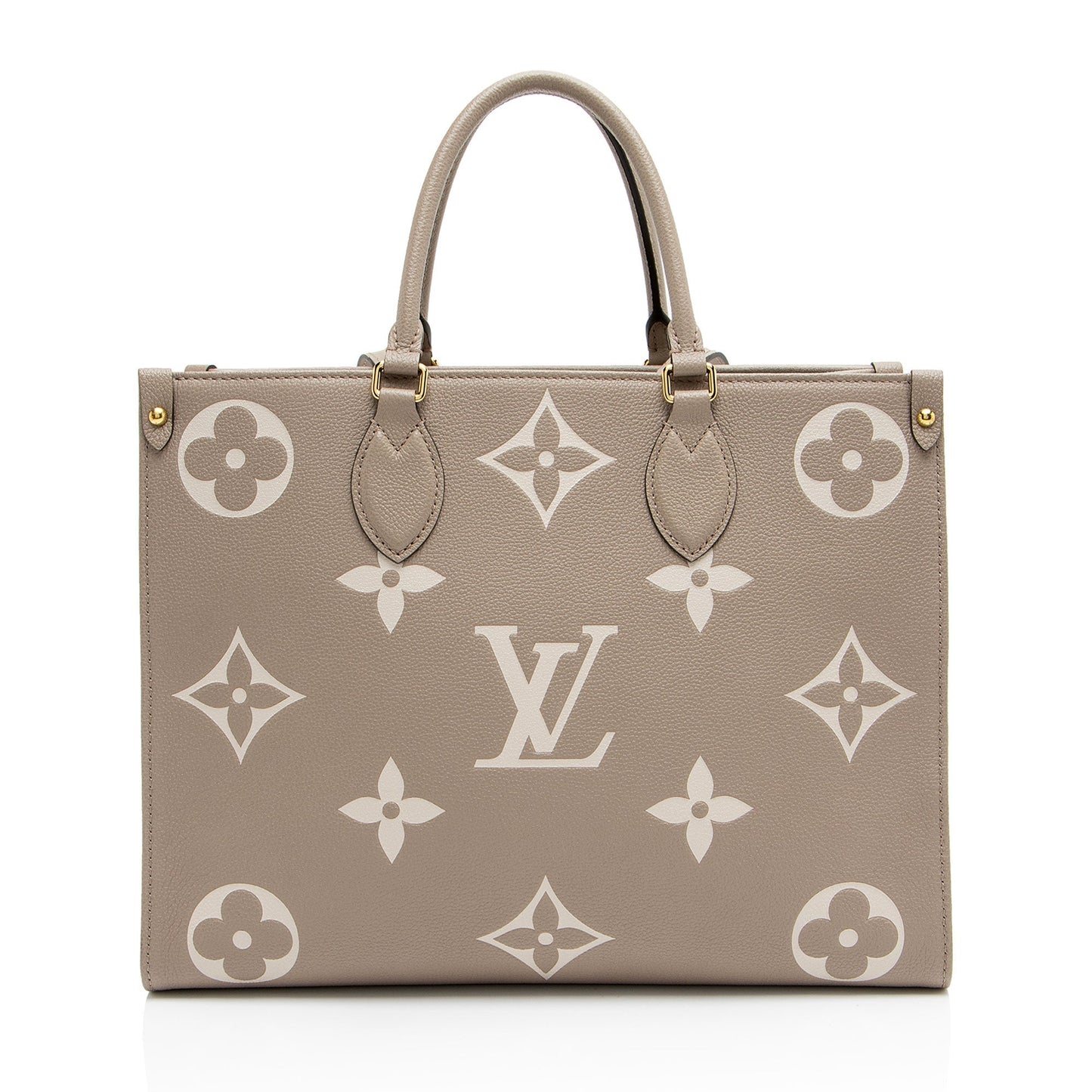 Louis Vuitton Giant Monogram Empreinte Bicolor Bicolor Onthego MM Tote