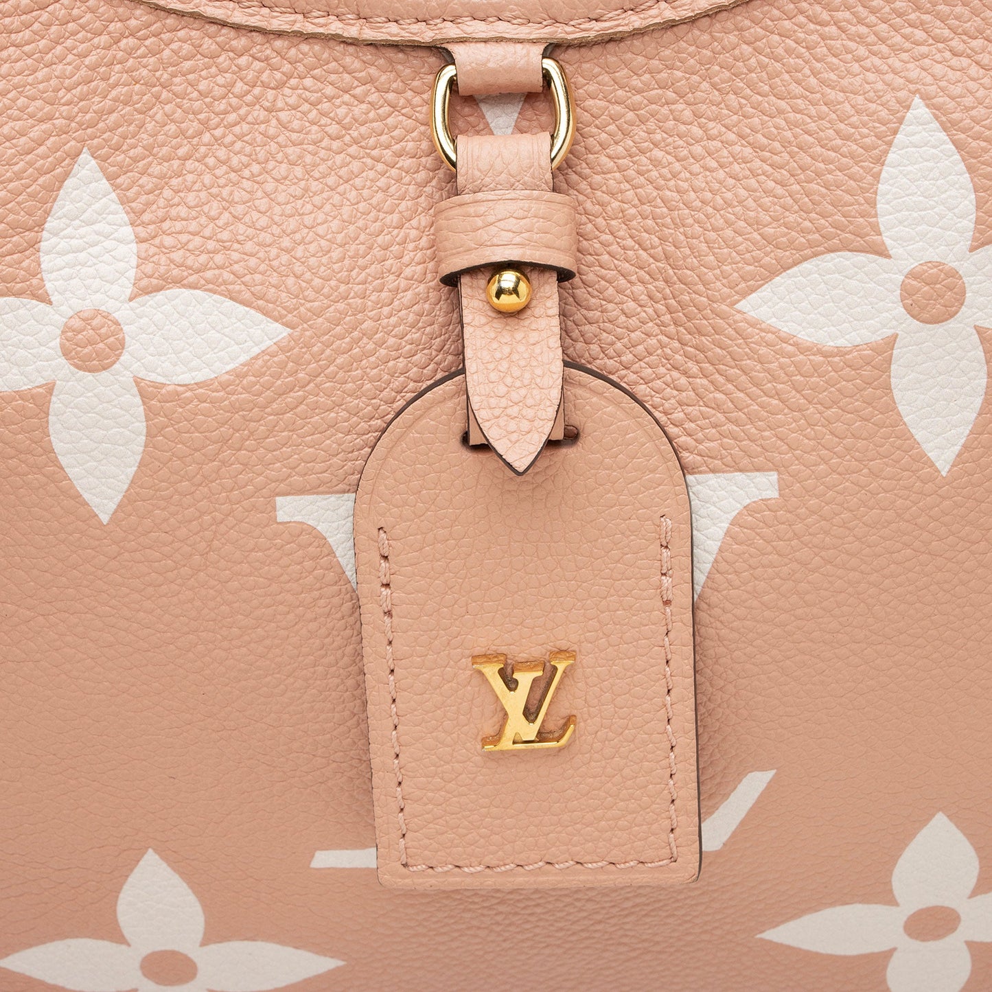 Louis Vuitton Giant Monogram Empreinte Bicolor CarryAll PM Shoulder Bag