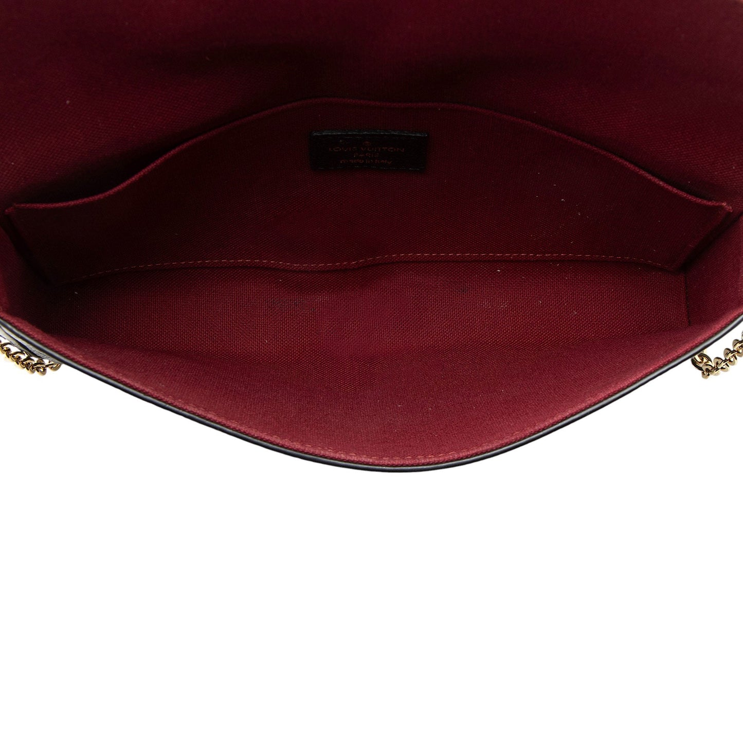 Louis Vuitton Giant Monogram Empreinte Bicolor Felicie Pochette
