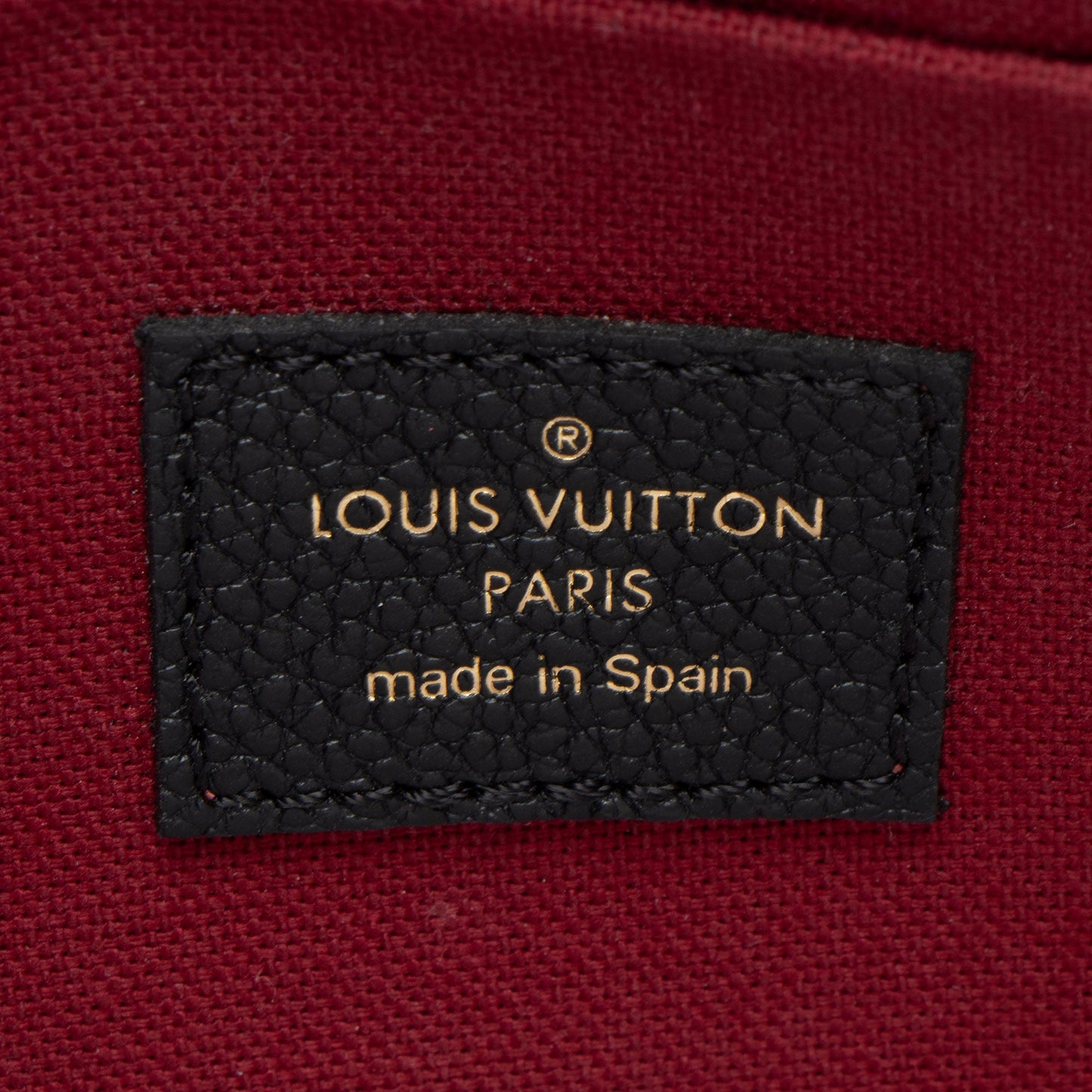 Louis Vuitton Giant Monogram Empreinte Bicolor Felicie Pochette