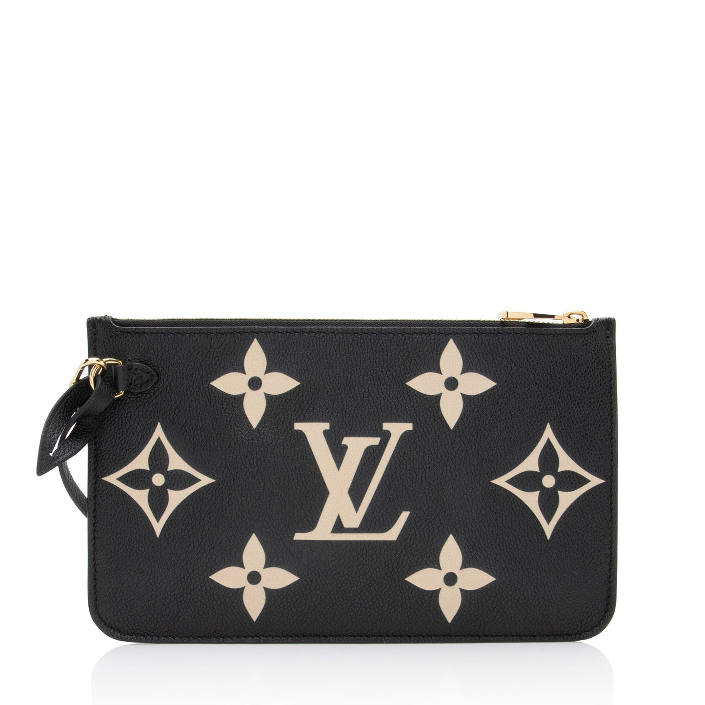 Louis Vuitton Giant Monogram Empreinte Bicolor Neverfull MM Pochette