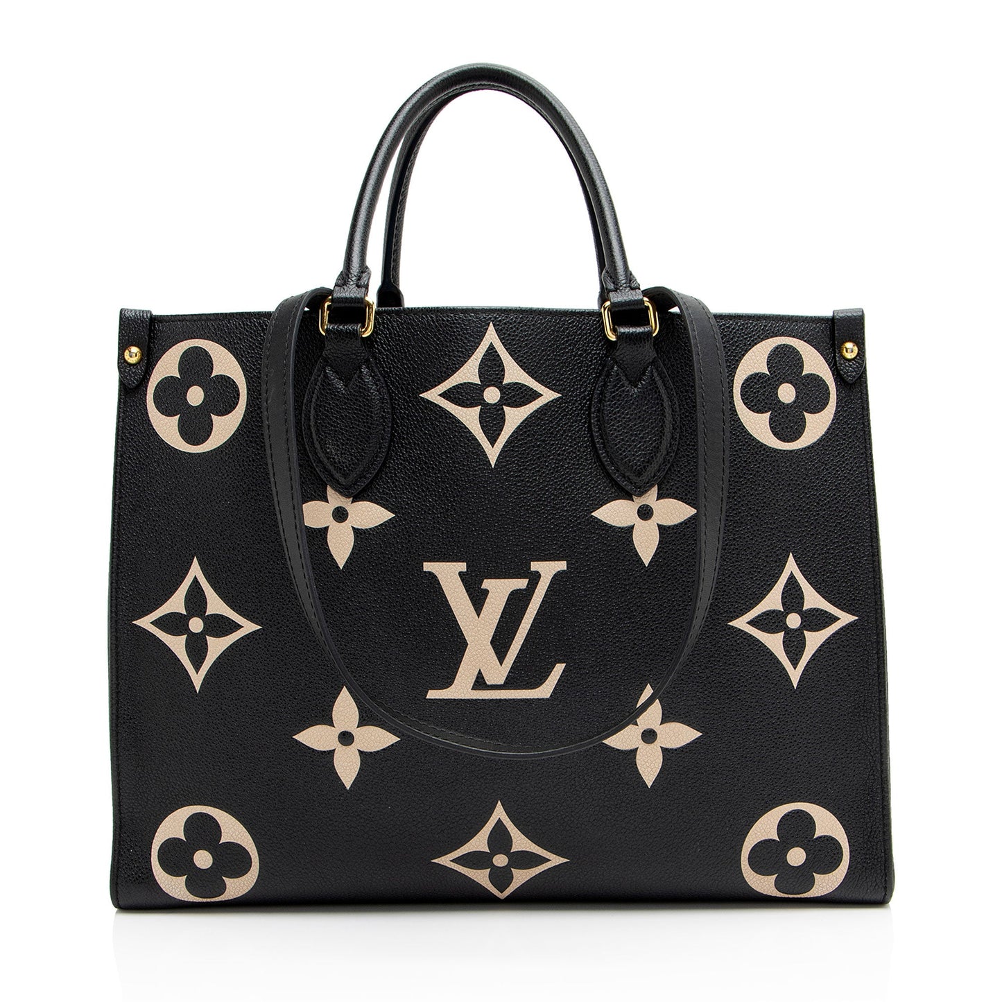 Louis Vuitton Giant Monogram Empreinte Bicolor Onthego MM Tote