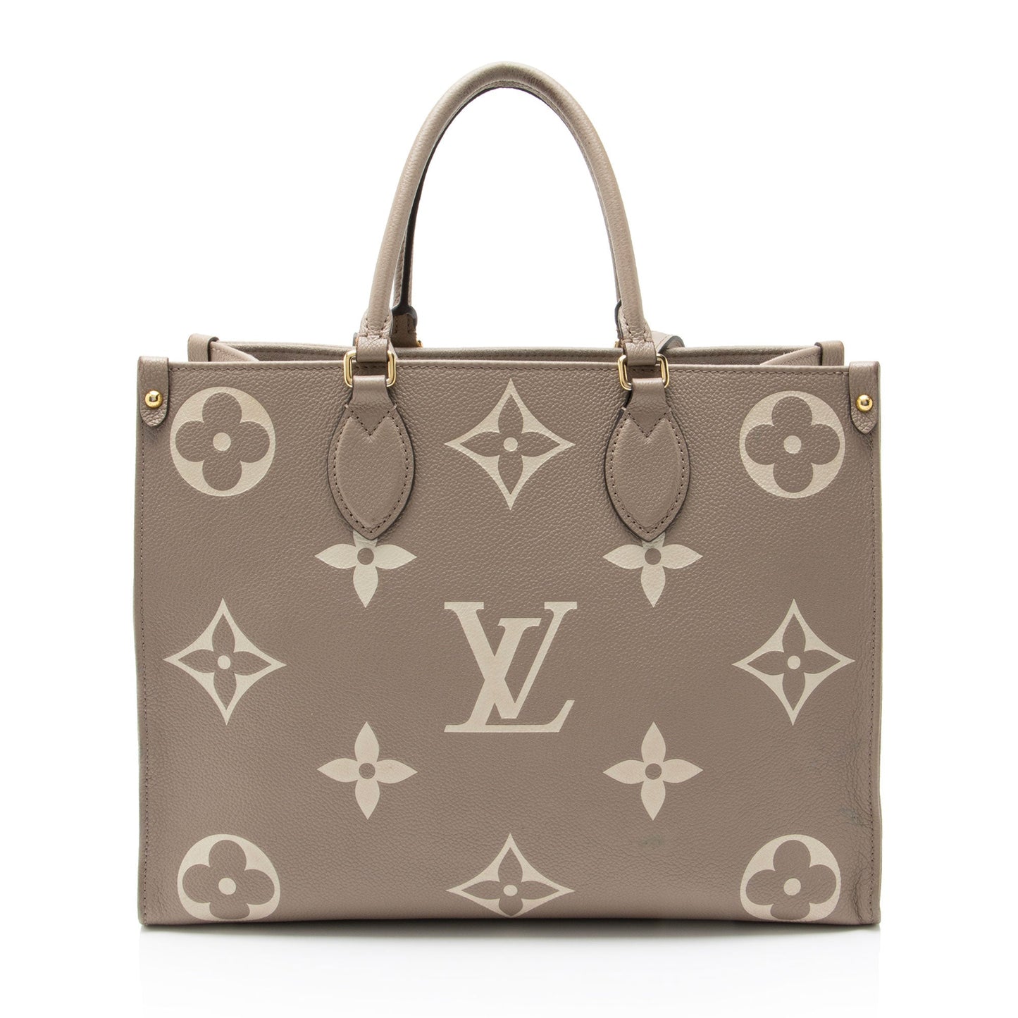 Louis Vuitton Giant Monogram Empreinte Bicolor Onthego MM Tote