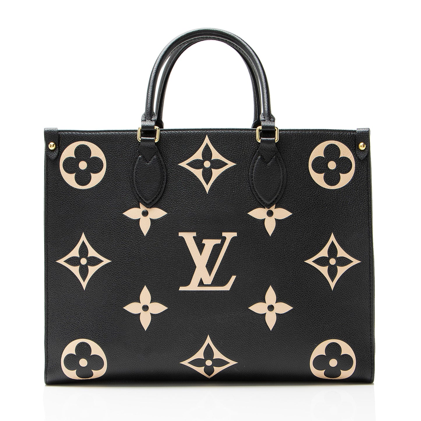 Louis Vuitton Giant Monogram Empreinte Bicolor Onthego MM Tote