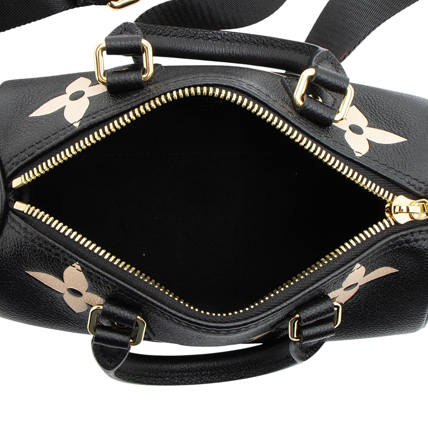 Louis Vuitton Giant Monogram Empreinte Bicolor Papillon BB Satchel