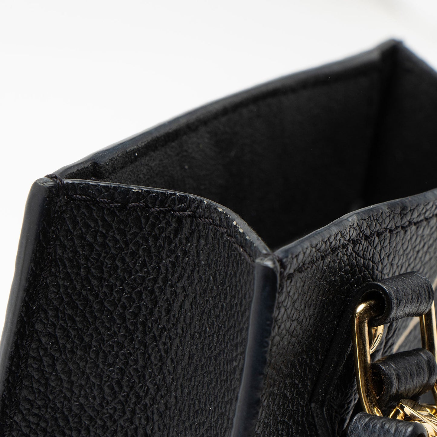 Louis Vuitton Giant Monogram Empreinte Bicolor Petit Sac Plat Shoulder Bag
