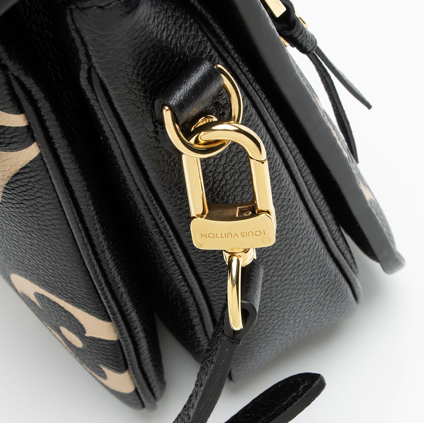 Louis Vuitton Giant Monogram Empreinte Bicolor Pochette Metis Shoulder Bag
