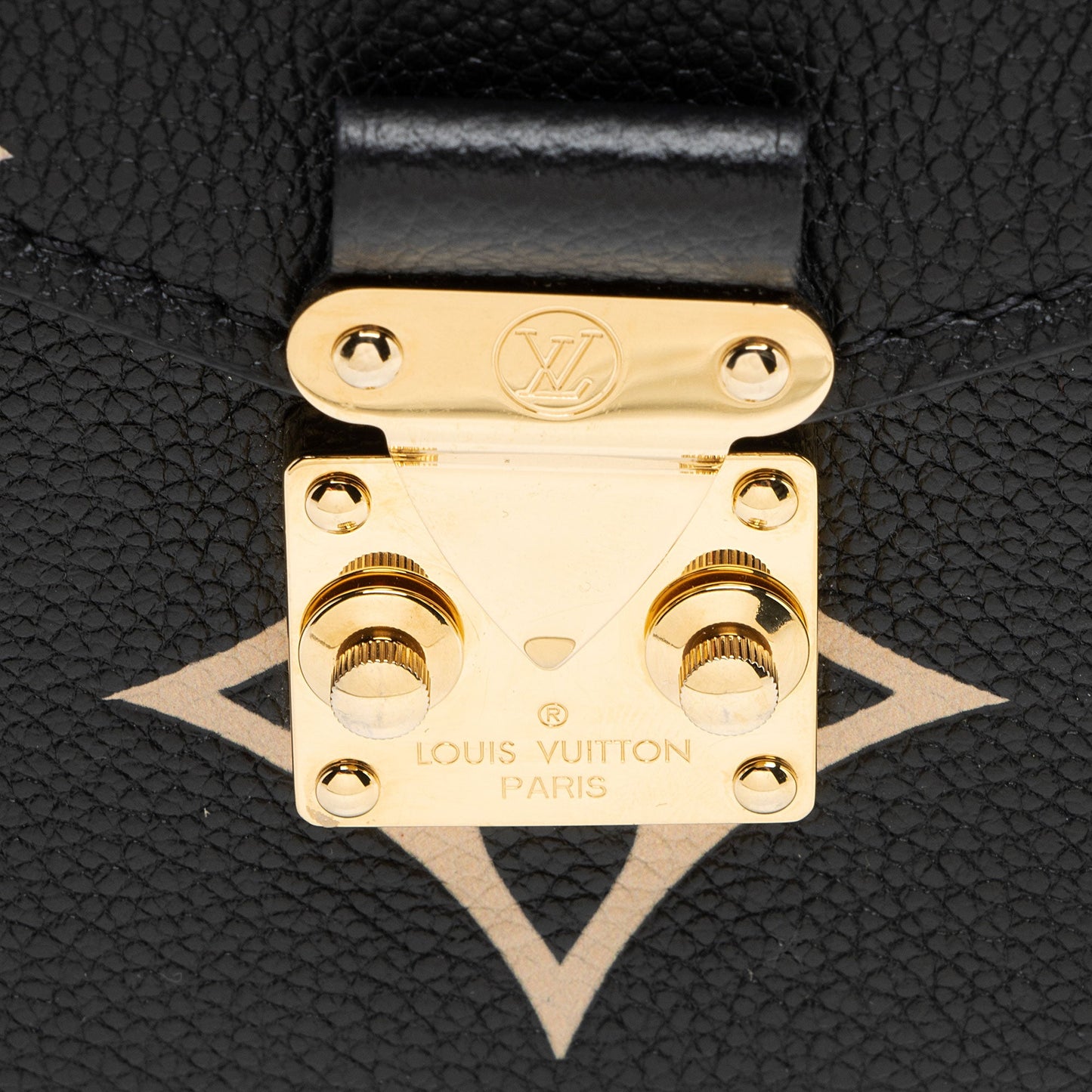 Louis Vuitton Giant Monogram Empreinte Bicolor Pochette Metis Shoulder Bag