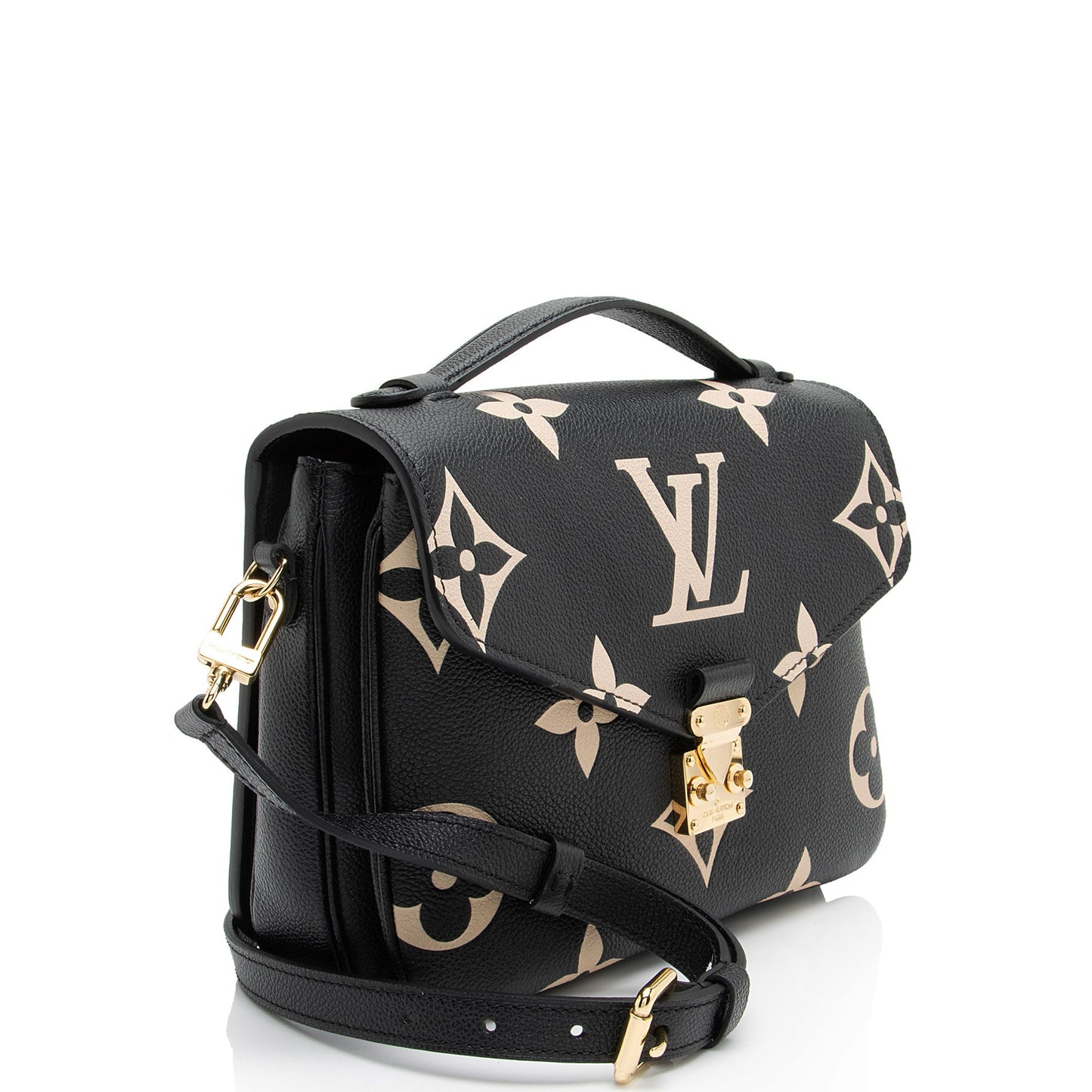 Louis Vuitton Giant Monogram Empreinte Bicolor Pochette Metis Shoulder Bag