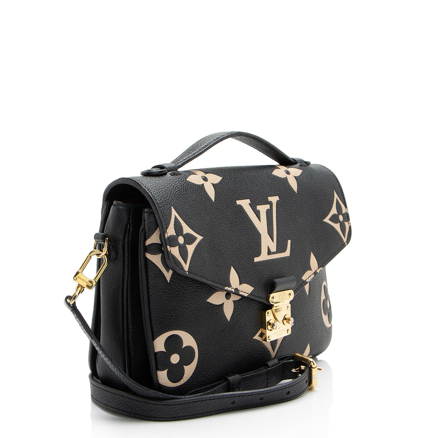 Louis Vuitton Giant Monogram Empreinte Bicolor Pochette Metis Shoulder Bag
