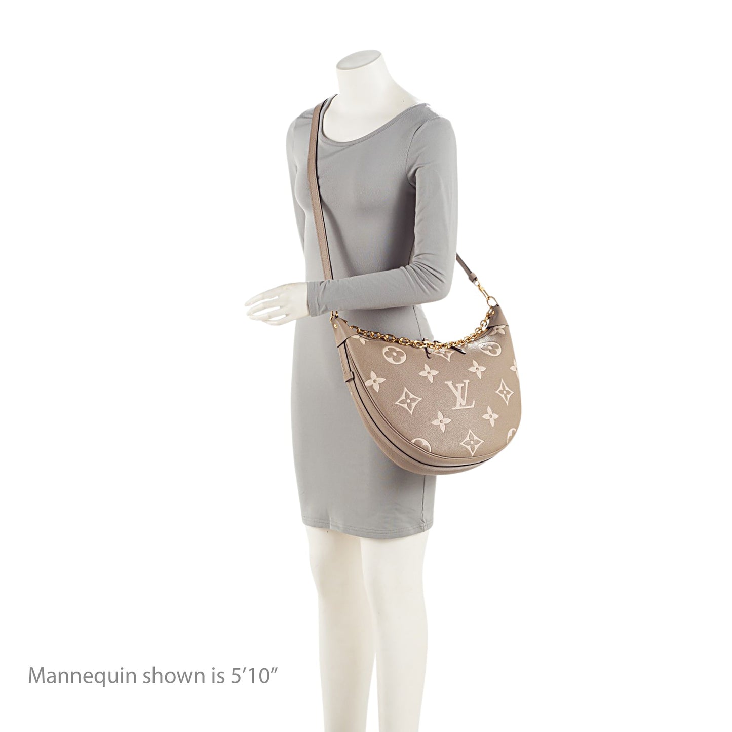 Louis Vuitton Giant Monogram Empreinte Canvas Loop Hobo (SHF-sV2LUu)