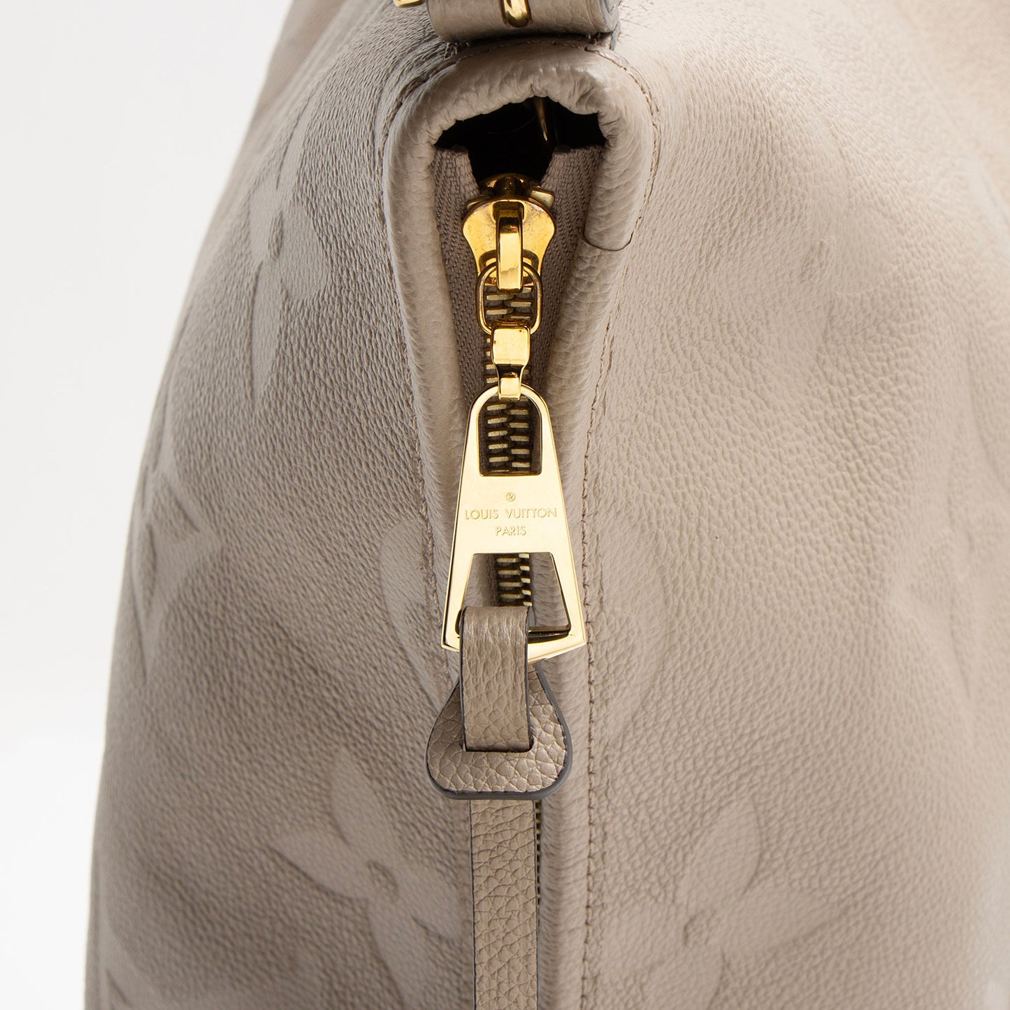 Louis Vuitton Giant Monogram Empreinte CarryAll MM Shoulder Bag