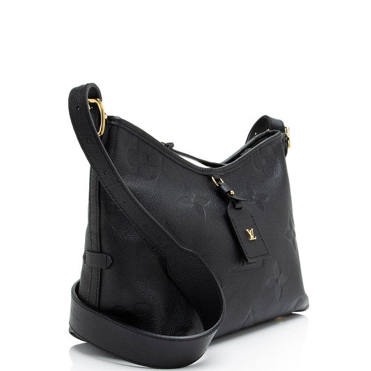 Louis Vuitton Giant Monogram Empreinte CarryAll PM Shoulder Bag