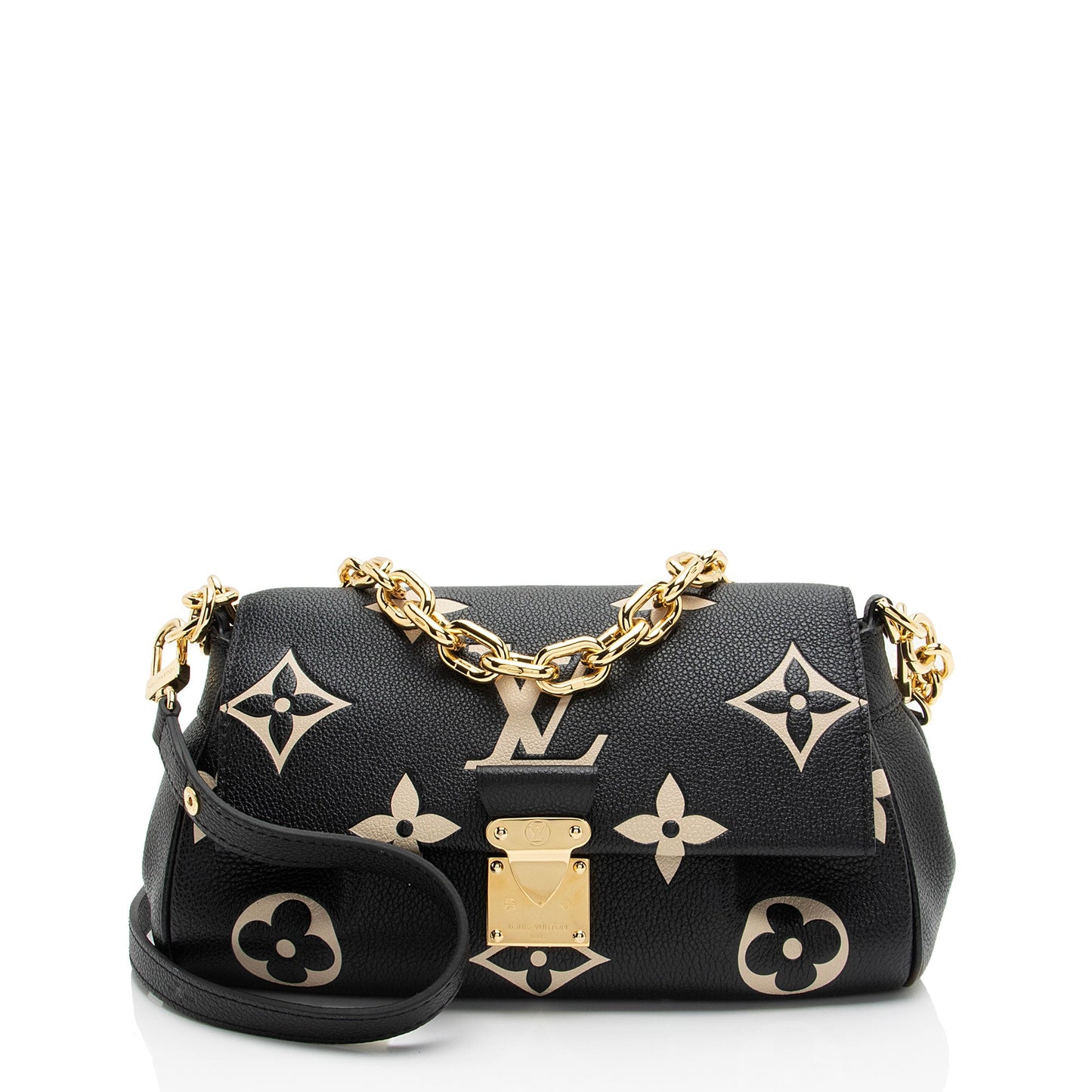 Louis Vuitton Giant Monogram Empreinte Favorite NM Shoulder Bag (SHF-EaKohQ)