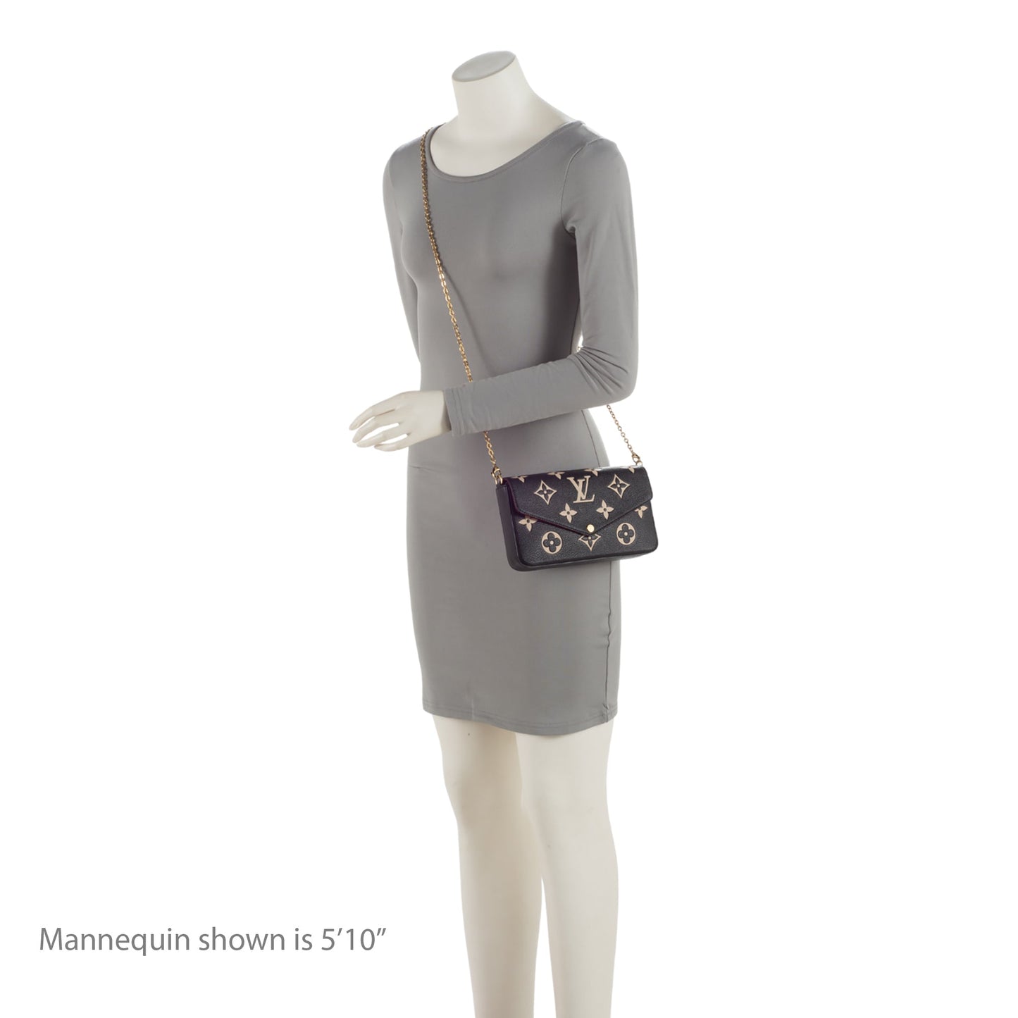 Louis Vuitton Giant Monogram Empreinte Felicie Pochette (SHF-iFjOAE)