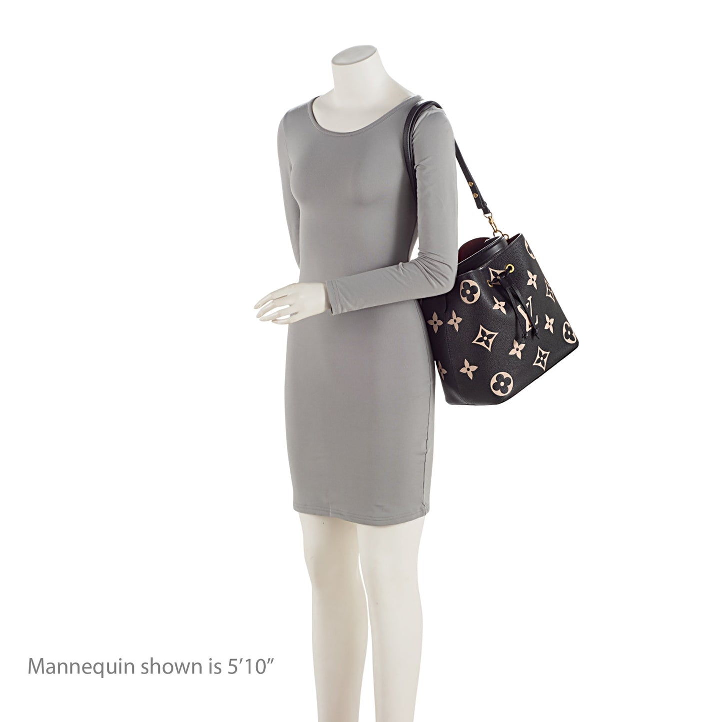 Louis Vuitton Giant Monogram Empreinte Leather Neonoe MM Shoulder Bag (SHF-saYQpK)