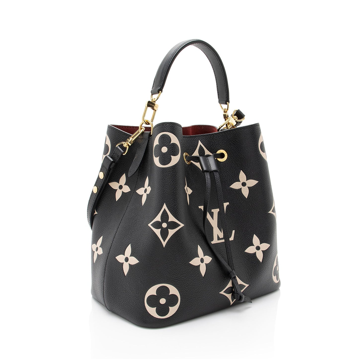 Louis Vuitton Giant Monogram Empreinte Leather Neonoe MM Shoulder Bag (SHF-saYQpK)
