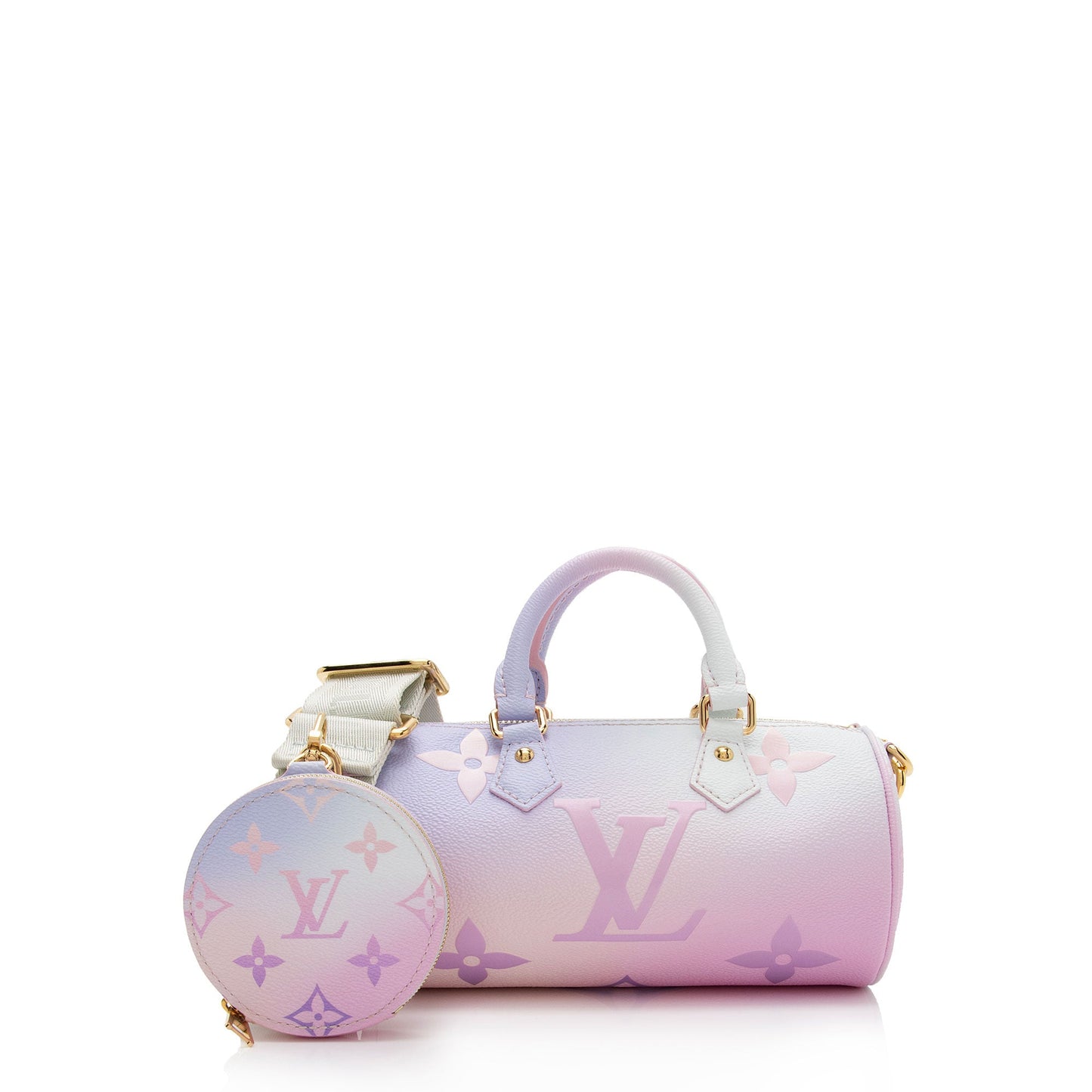 Louis Vuitton Giant Monogram Empreinte Spring In The City Papillon BB Satchel (SHF-V2PmwM)
