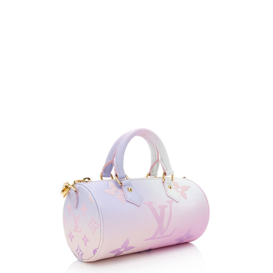 Louis Vuitton Giant Monogram Empreinte Spring In The City Papillon BB Satchel (SHF-V2PmwM)