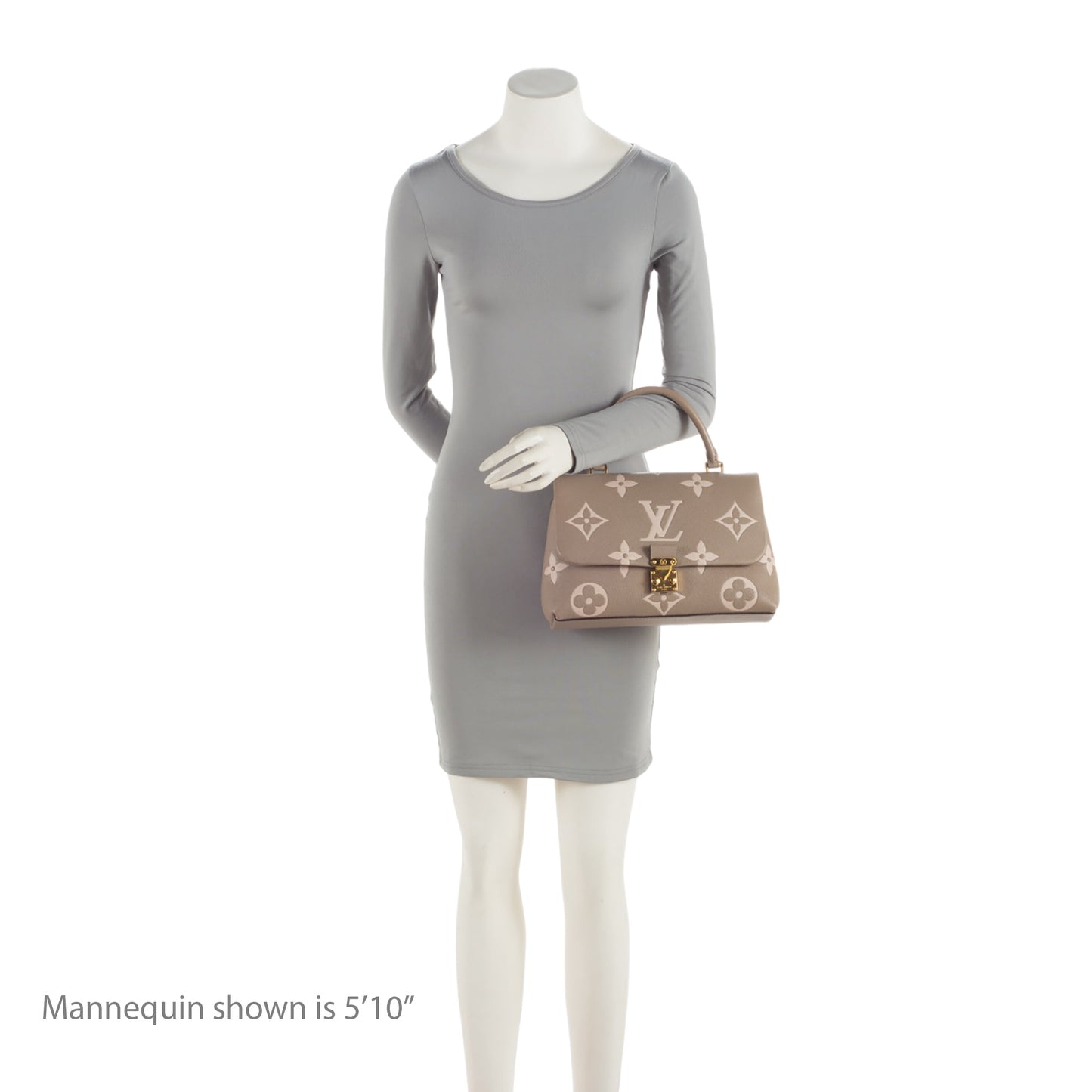 Louis Vuitton Giant Monogram Empreinte Madeleine MM Top Handle Bag (SHF-yODfGB)