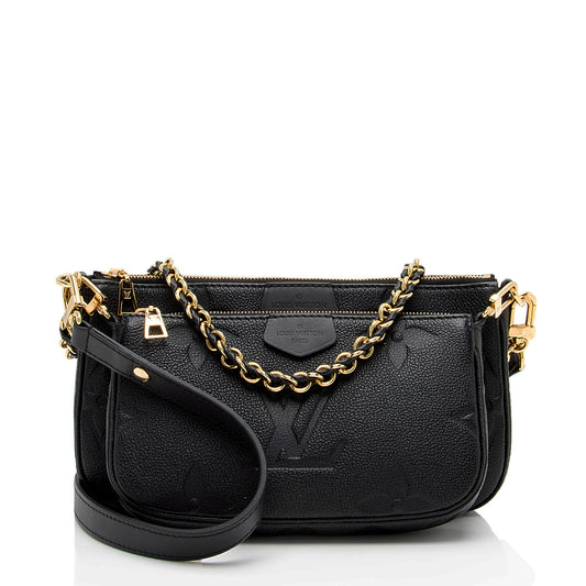 Louis Vuitton Giant Monogram Empreinte Multi-Pochette Accessoires (SHF-kgw3KS)