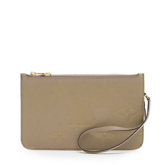 Louis Vuitton Giant Monogram Empreinte Neverfull MM Pochette (SHF-23151)