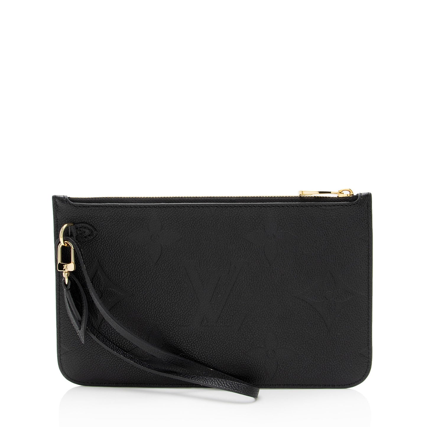 Louis Vuitton Giant Monogram Empreinte Neverfull MM Pochette (SHF-HFLcCt)