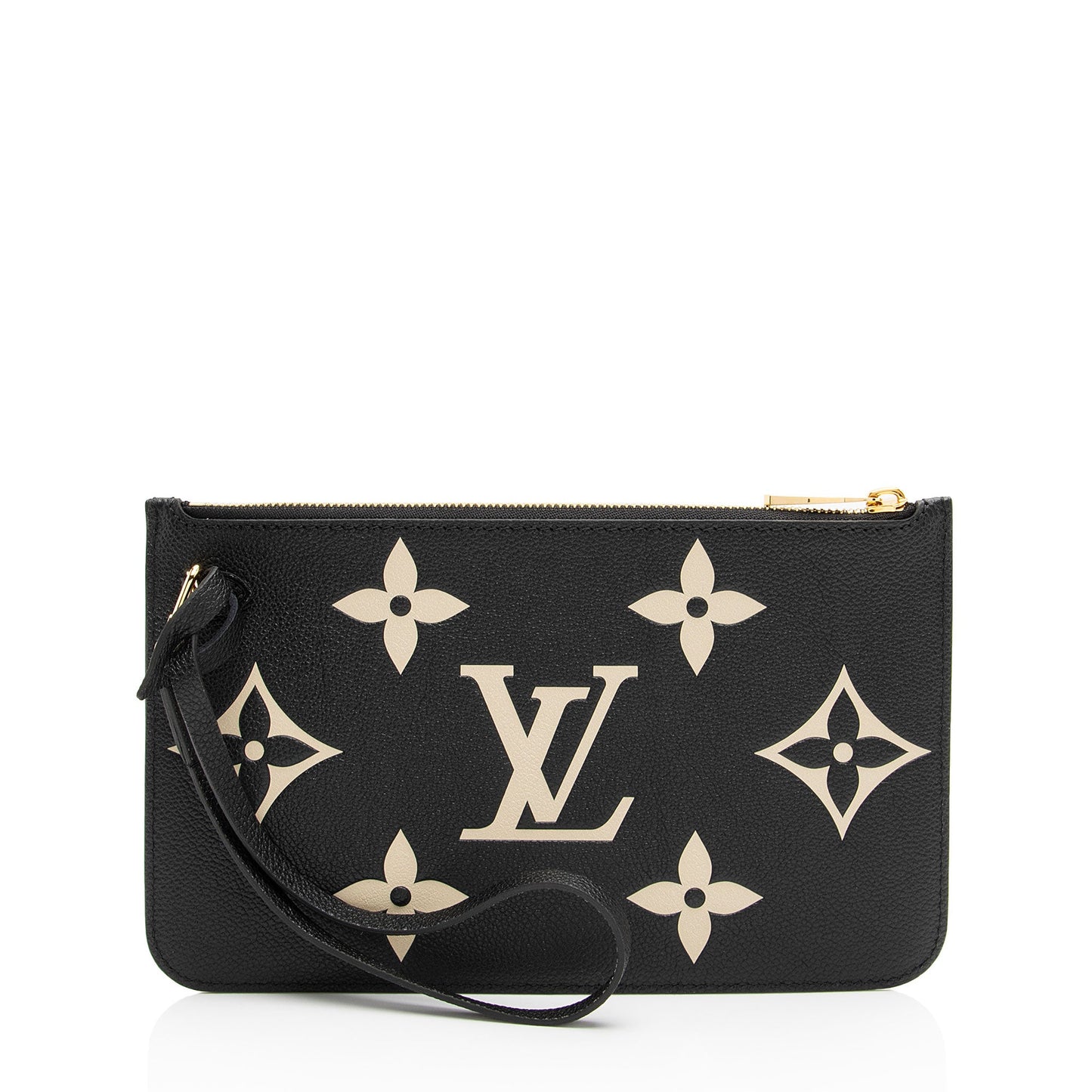 Louis Vuitton Giant Monogram Empreinte Neverfull MM Pochette (SHF-NNIvo5)