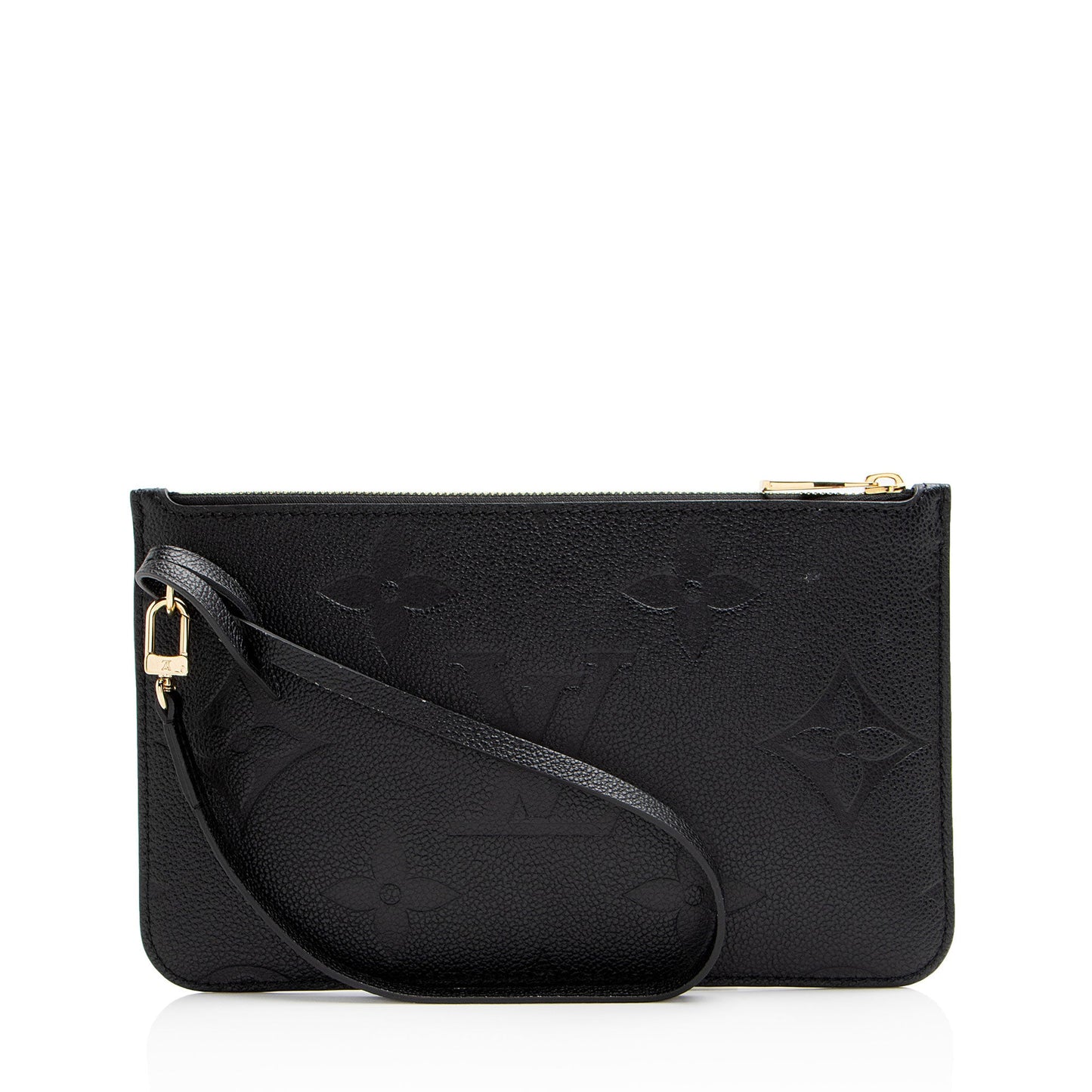 Louis Vuitton Giant Monogram Empreinte Neverfull MM Pochette (SHF-hWk5p3)