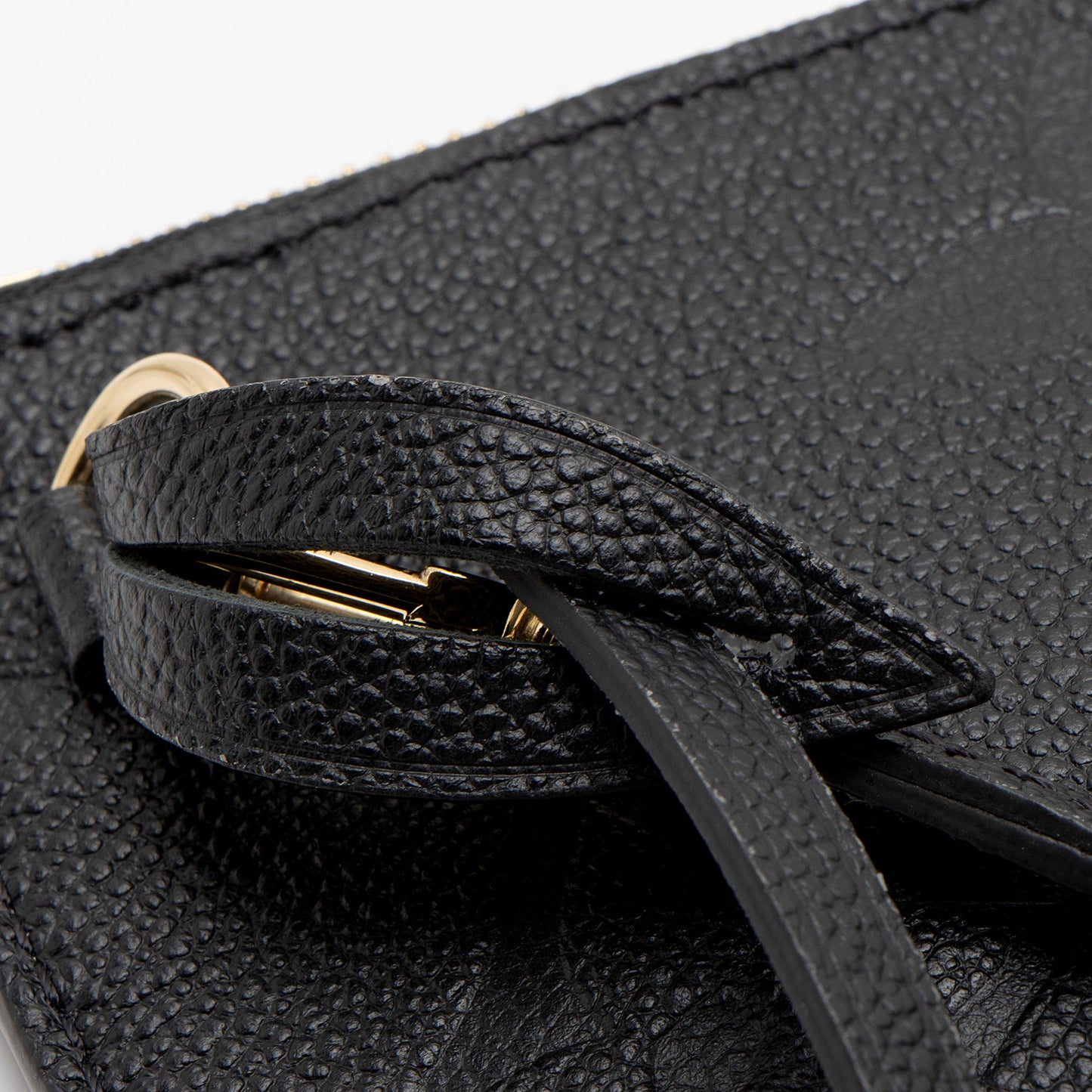 Louis Vuitton Giant Monogram Empreinte Neverfull MM Pochette (SHF-hWk5p3)